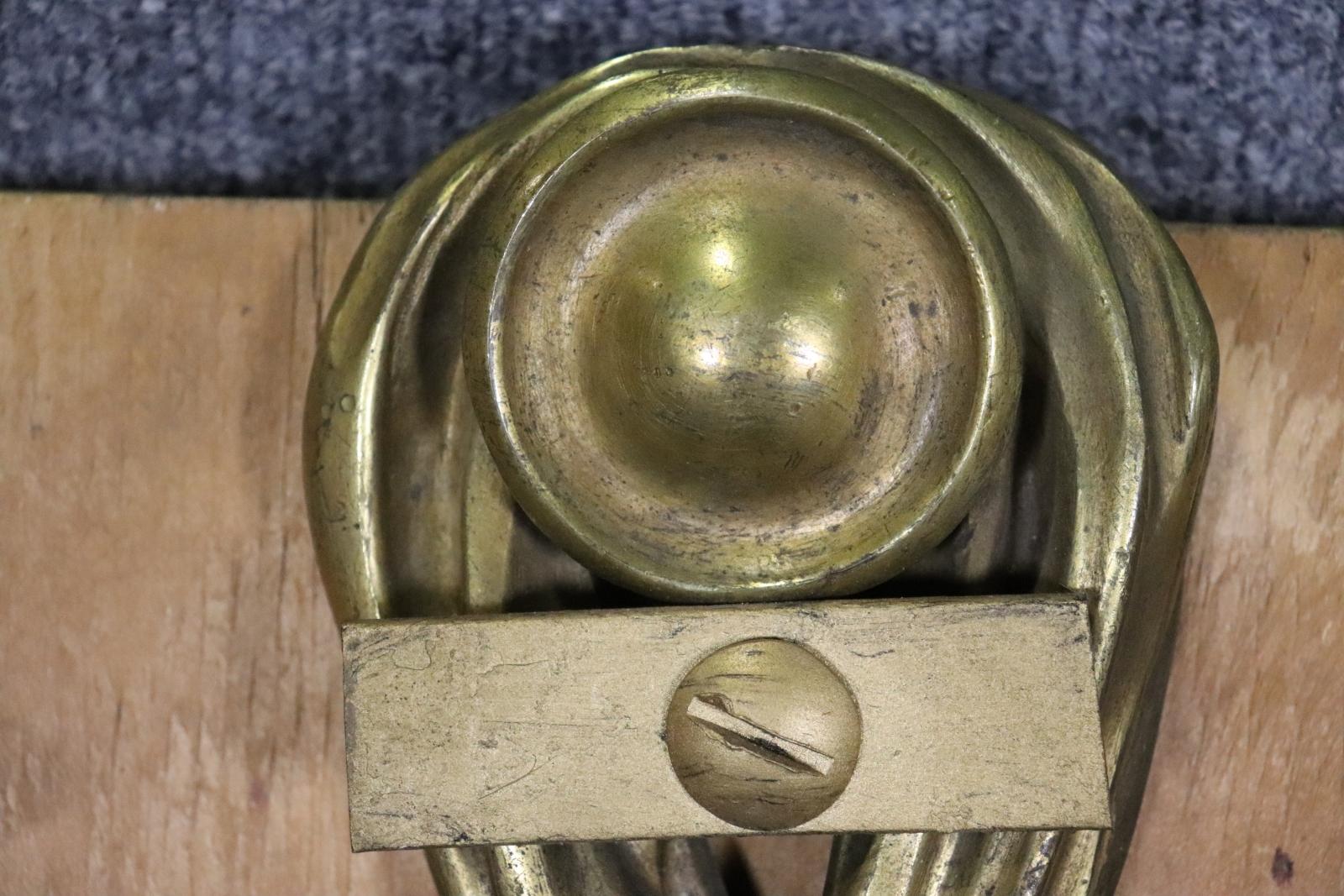 Coppia di scensori a 5 bracci francese dell'inizio del 19° secolo, di dimensioni da palazzo in vendita 4