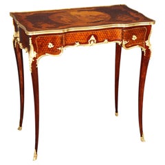 Damen-Schreibtisch aus dem 19. Jahrhundert, Jeune Befort, französischer Louis-XV-Stil, Bronze und vergoldete Bronze (Ormolu)