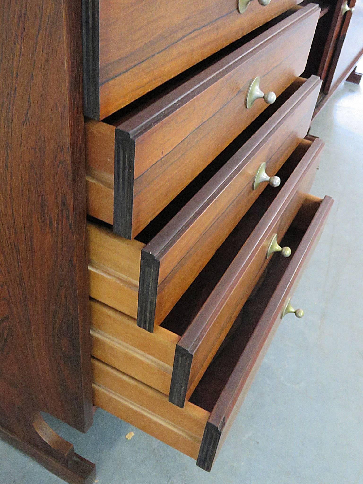 Frattini Rosewood Sideboard or Credenza 1