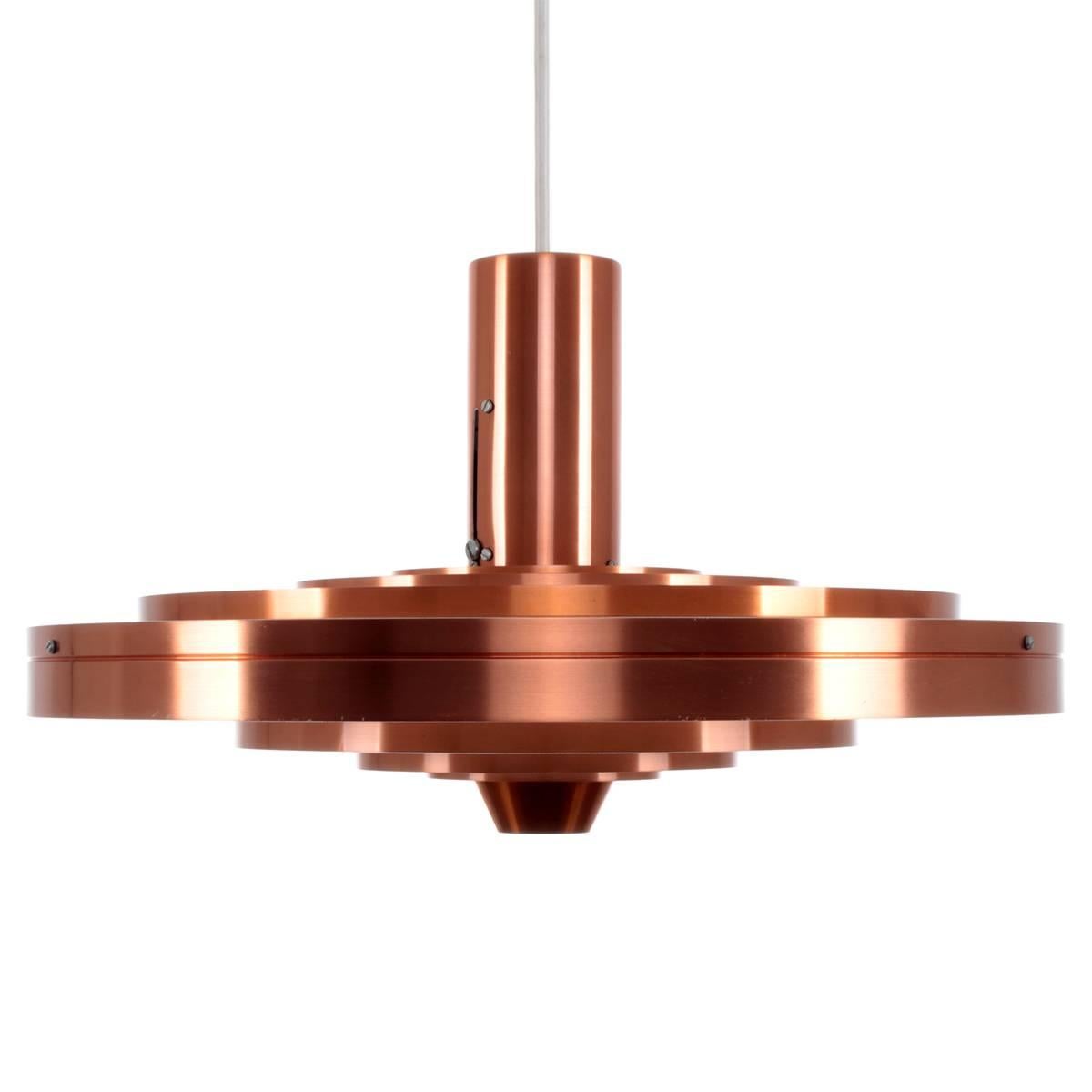 Fibonacci Copper Pendant by Sophus Frandsen for Fog 
Morup, Very Good Condition