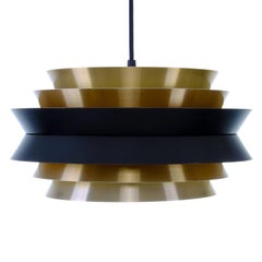 Trava Swedish Mid-Century Modern Pendant by Carl Thore for Granhaga in 1967