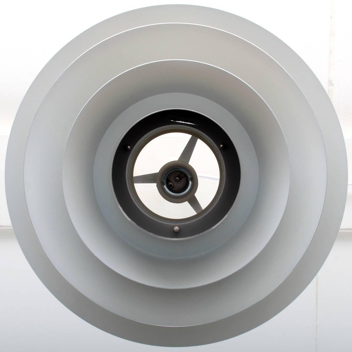 Lacquered Verona, Brass Pendant Light by Sven Middelboe for Nordisk Solar Compagni, 1980s For Sale