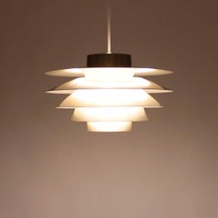 Verona, Brass Pendant Light by Sven Middelboe for Nordisk Solar Compagni, 1980s