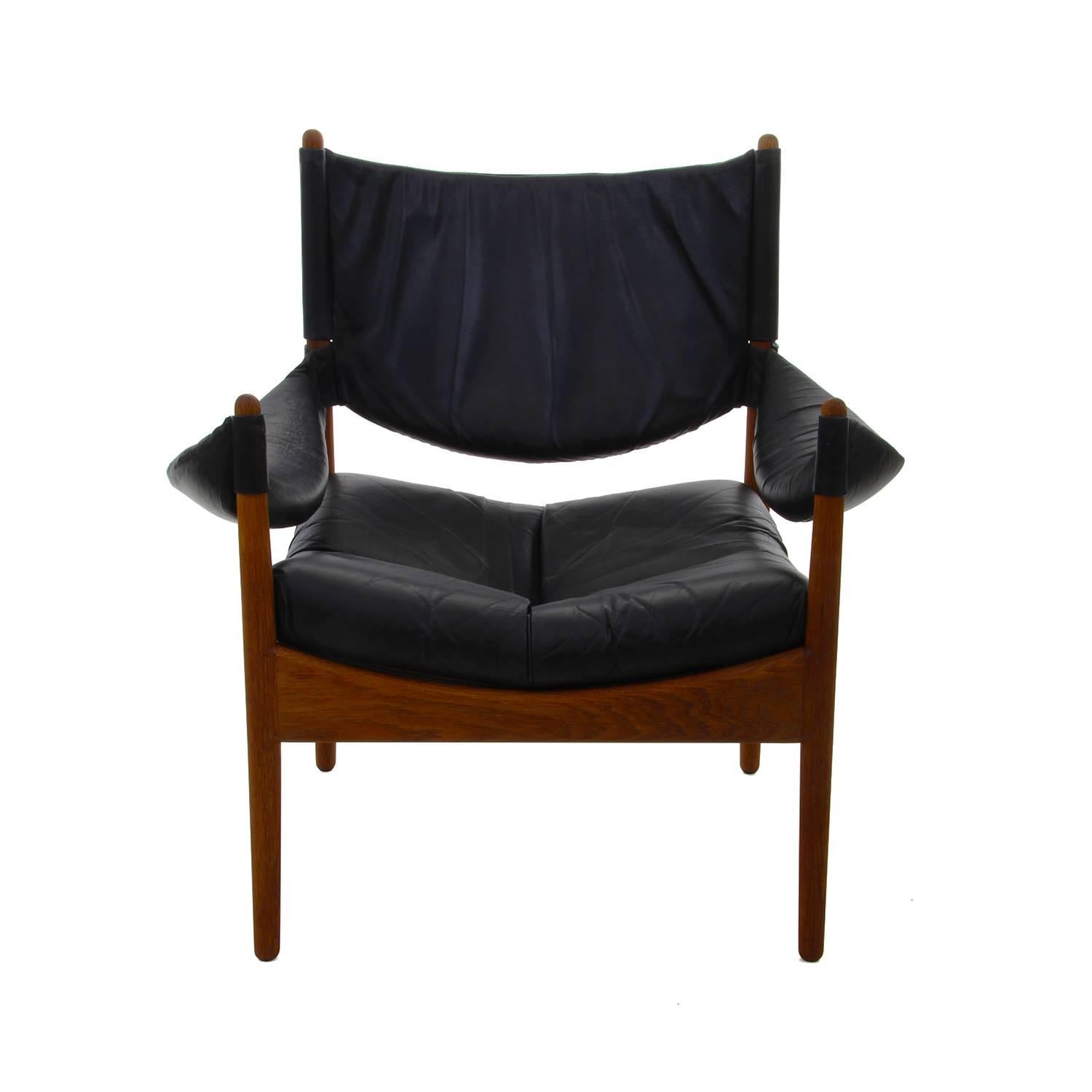 Modus Easy Chair by Kristian Vedel, Soren Willadsen, 1963, Danish Vintage Chair For Sale