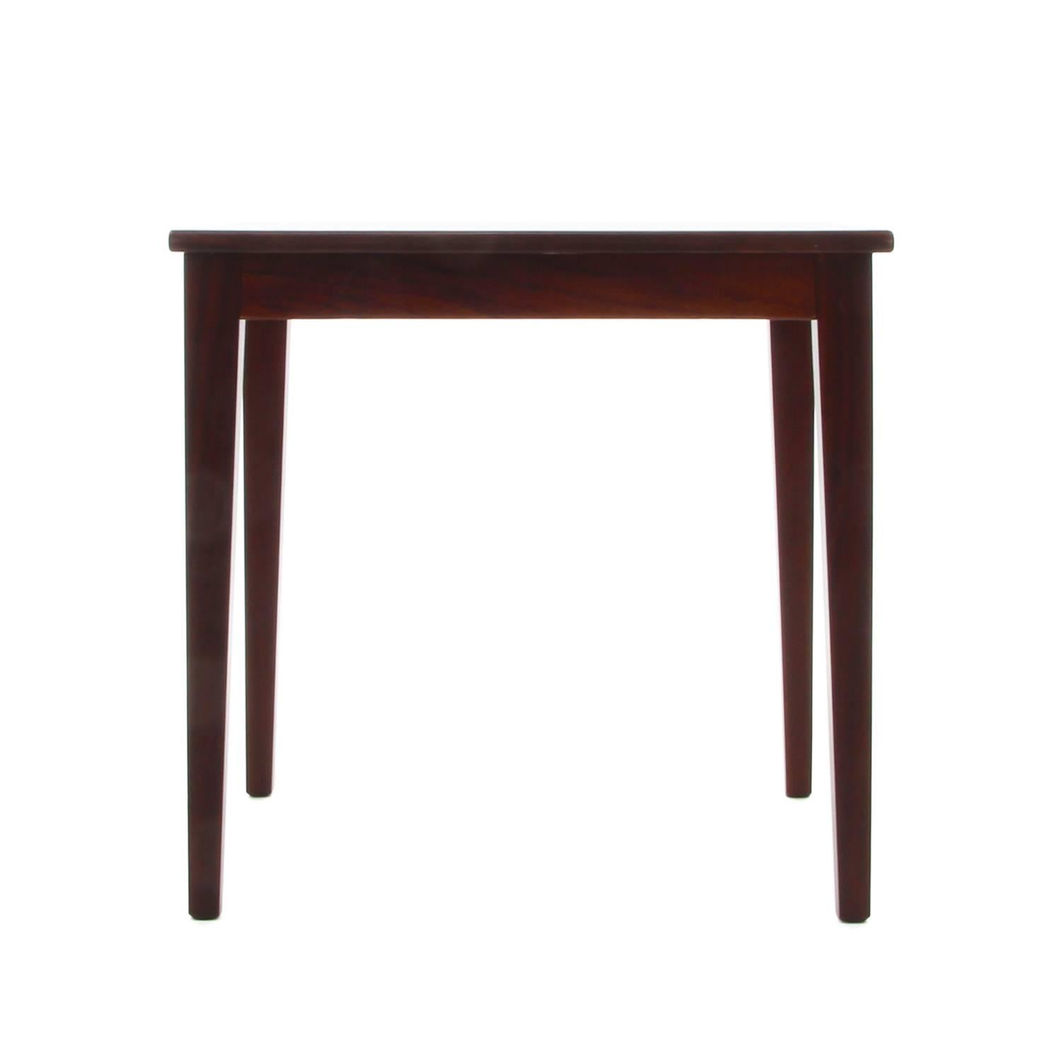 Rosewood Nesting Tables, 1950s, Set of Danish Mid-Century Modern Nested Tables 4