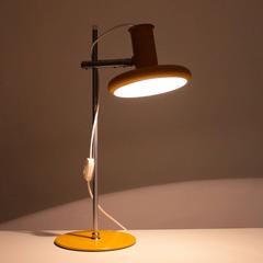 Optima 2, Sunny Yellow Table Lamp, Hans Due, Fog and Mørup, 1972