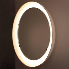 PH SPEJL, Back-Lit Mirror by Poul Henningsen, 1960s Louis Poulsen, Very Rare