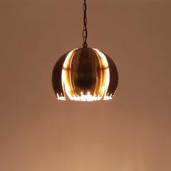 Brass Pendant by Holm Sorensen, 1960s Eclectic Light in Rare Excellent Condition