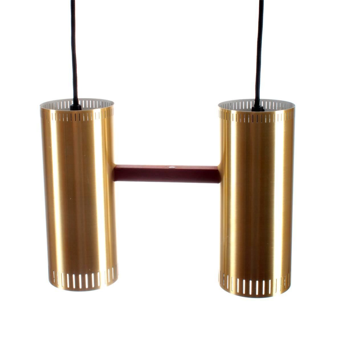 Mid-Century Modern Cylinder II, Danish ceiling lights by Jo Hammerborg in 1966 for Fog & Morup