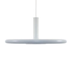 OPTIMA 7, white minimalist ceiling lighting by Hans Due in 1972 for Fog & Morup