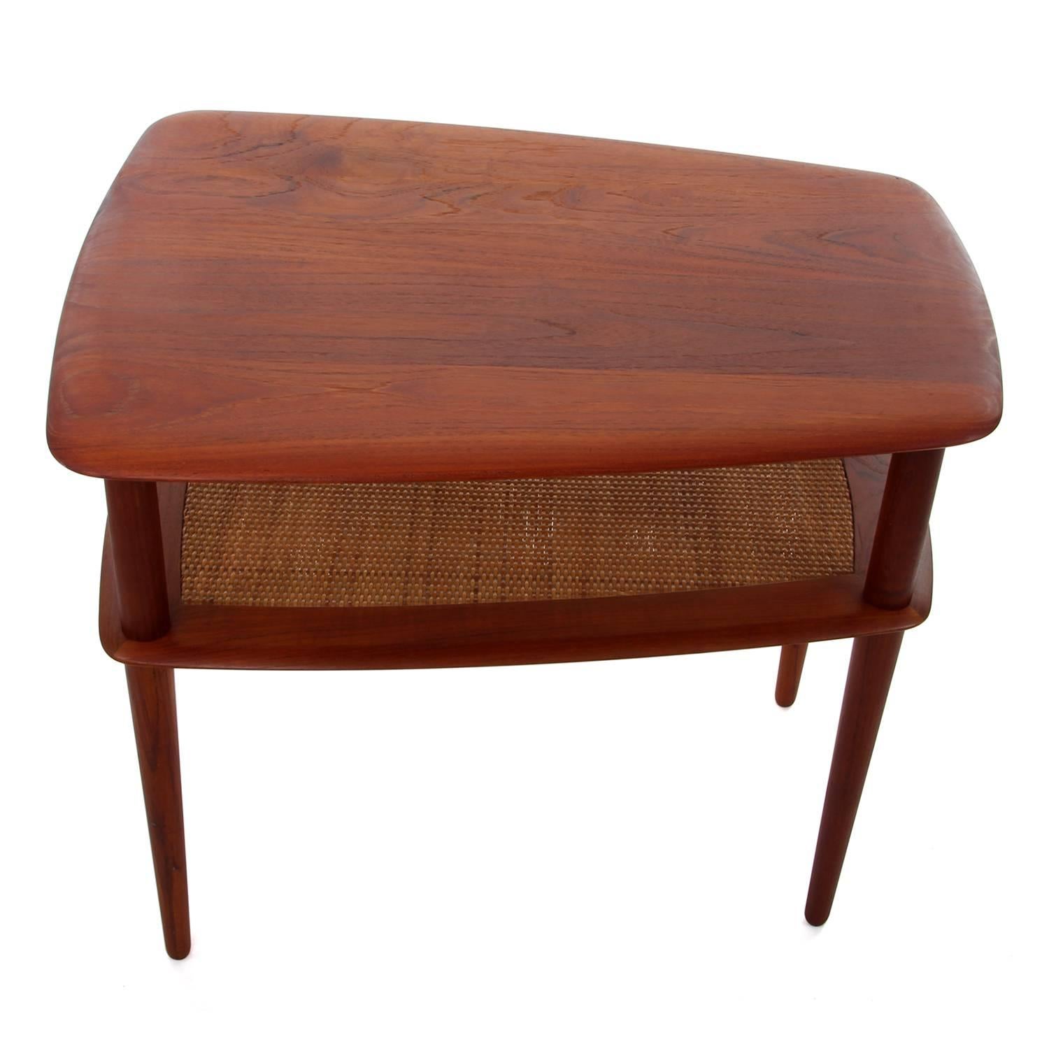 20th Century FD 518 Teak Lamp Table by Hvidt & Molgaard for France and Son, 1956 For Sale
