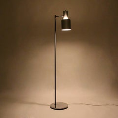 Studio, Vintage Aluminum Floor Lamp by Jo Hammerborg for Fog & Mørup in 1963