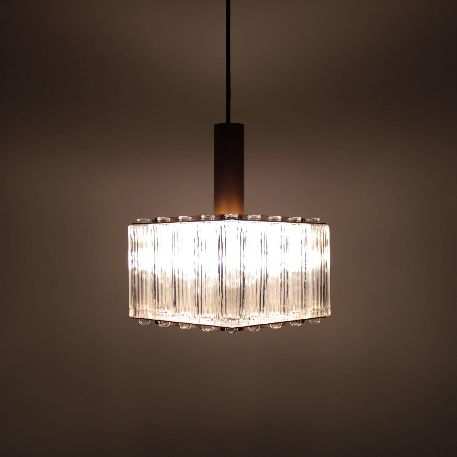 Scandinavian Modern Northern Light Pendant by Eric Wärnå for Kemp Lauritzen, 1950s For Sale