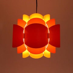 Pendant Light by Lars Schioler for Hoyrup Light, 1960s, Danish Ceiling Light