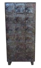 18-Drawers Iron Industrial Cabinet