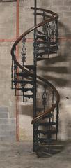 Antique Victorian Spiral Staircase Counterclockwise