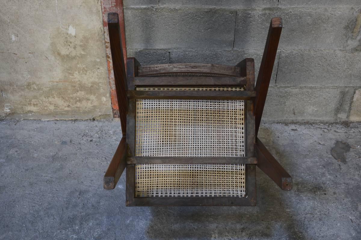 Pierre Jeanneret, Rare Set of Nine Office Chairs 2