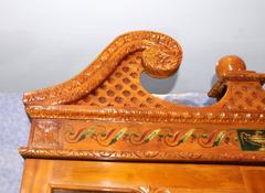 Pair of Century Antique Chippendale Glass Fronted Display Cabinets