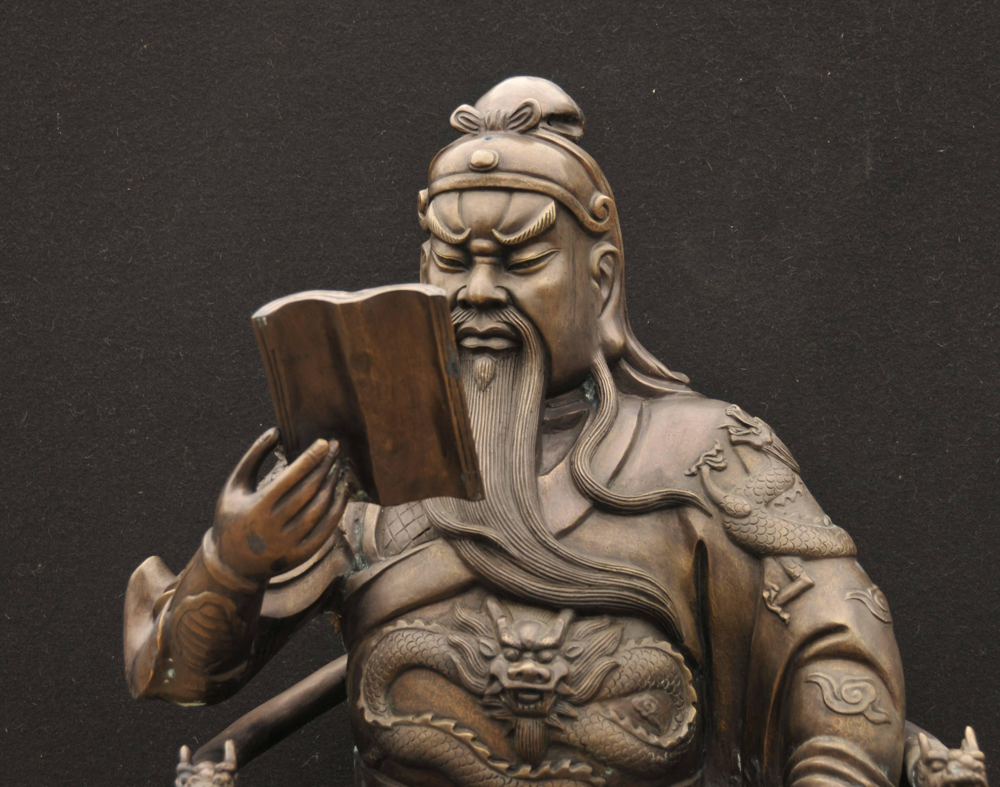 shogun statue
