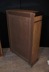 Pair of Regency Style Open Bookcases Sheraton Satinwood