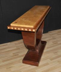 Art Deco Style U-Console Table, Hall Tables Interiors