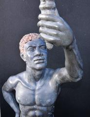 Pair of Extra Large Italian Bronze Blackamoor Statues