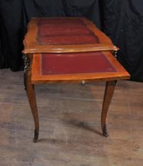 Louis XV Style Bureau Plat Writing Table Extending Desk