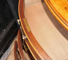 Regency Style Kidney Bean Desk in Satinwood