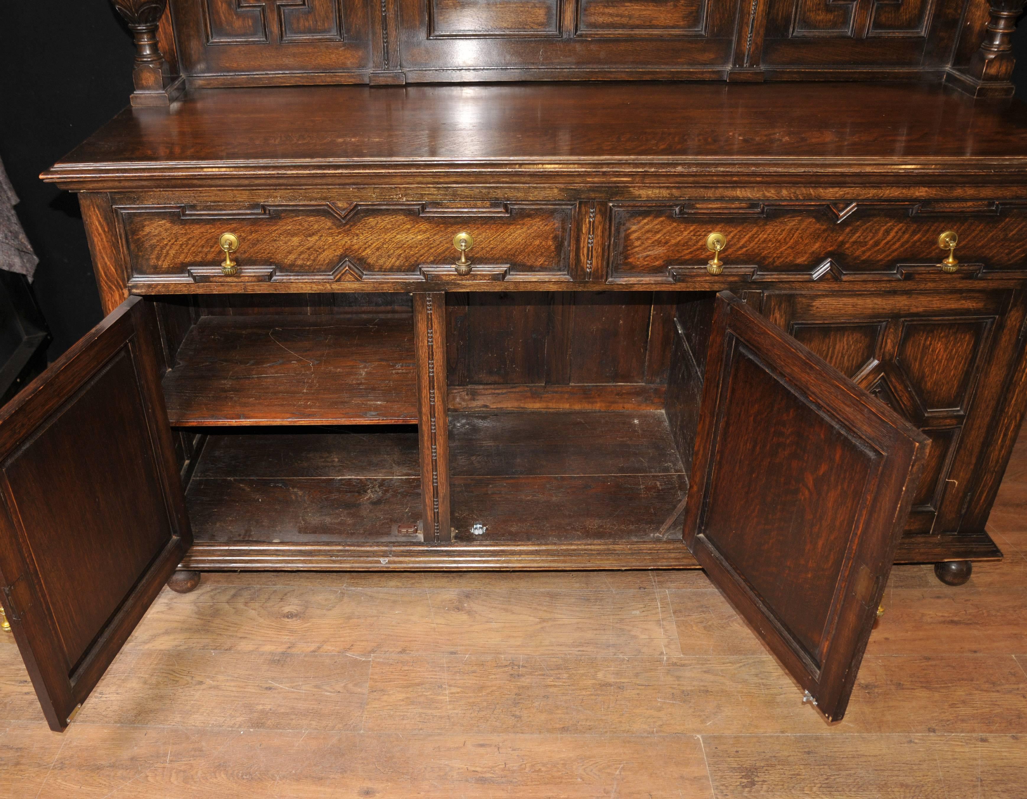 antique server buffet