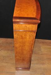 Pair of Regency Style Open Front Bookcases Satinwood