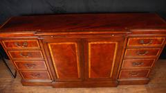 Regency Style Mahogany Sideboard Buffet Server Furniture