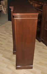 Pair of Regency Style Breakfront Bookcases Open Bookcase