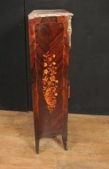 Antique French Empire Escritoire 1880 Desks Bureau Chest Marquetry Inlay