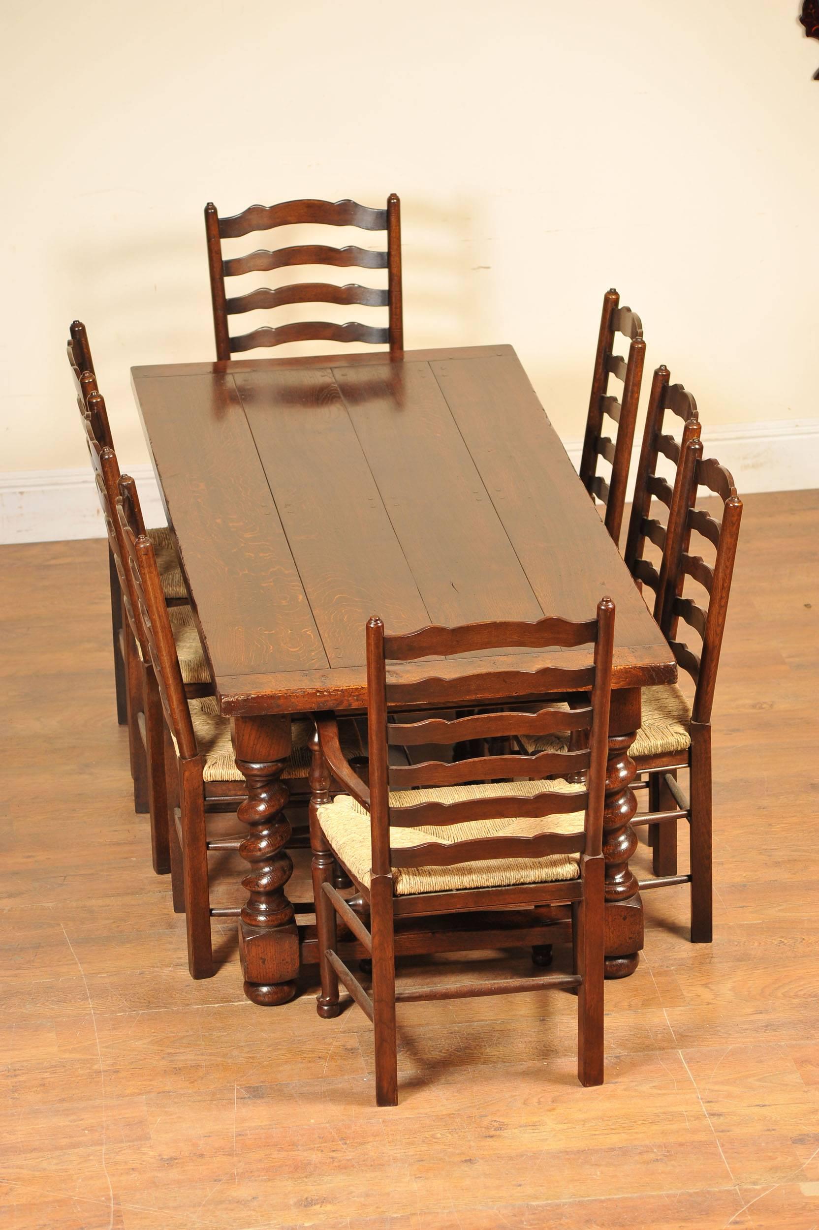barley twist table and chairs