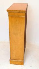 Pair of Victorian Style Maple Open Bookcases Dwarf Bookcase