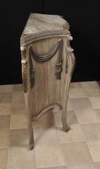 French Empire Style Painted Commode Chest Drawers Shabby