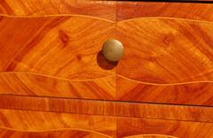 French Antique Empire Bedside Cabinets Kingwood Nightstands, 1930