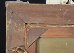 Antique Dutch Oil Painting Ship Maritime Seascape Art