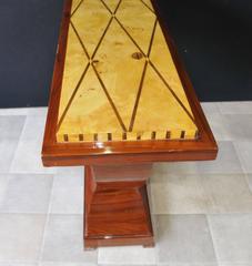 Art Deco Style Ogee Rosewood Console Table Hall