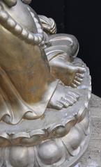 Extra Large Bronze Happy Bronze Buddha Laughing Statue Budai Buddhism Buddhist