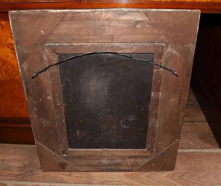 19th Century Antique Dutch Oil Painting Family Portrait For Sale at 1stDibs