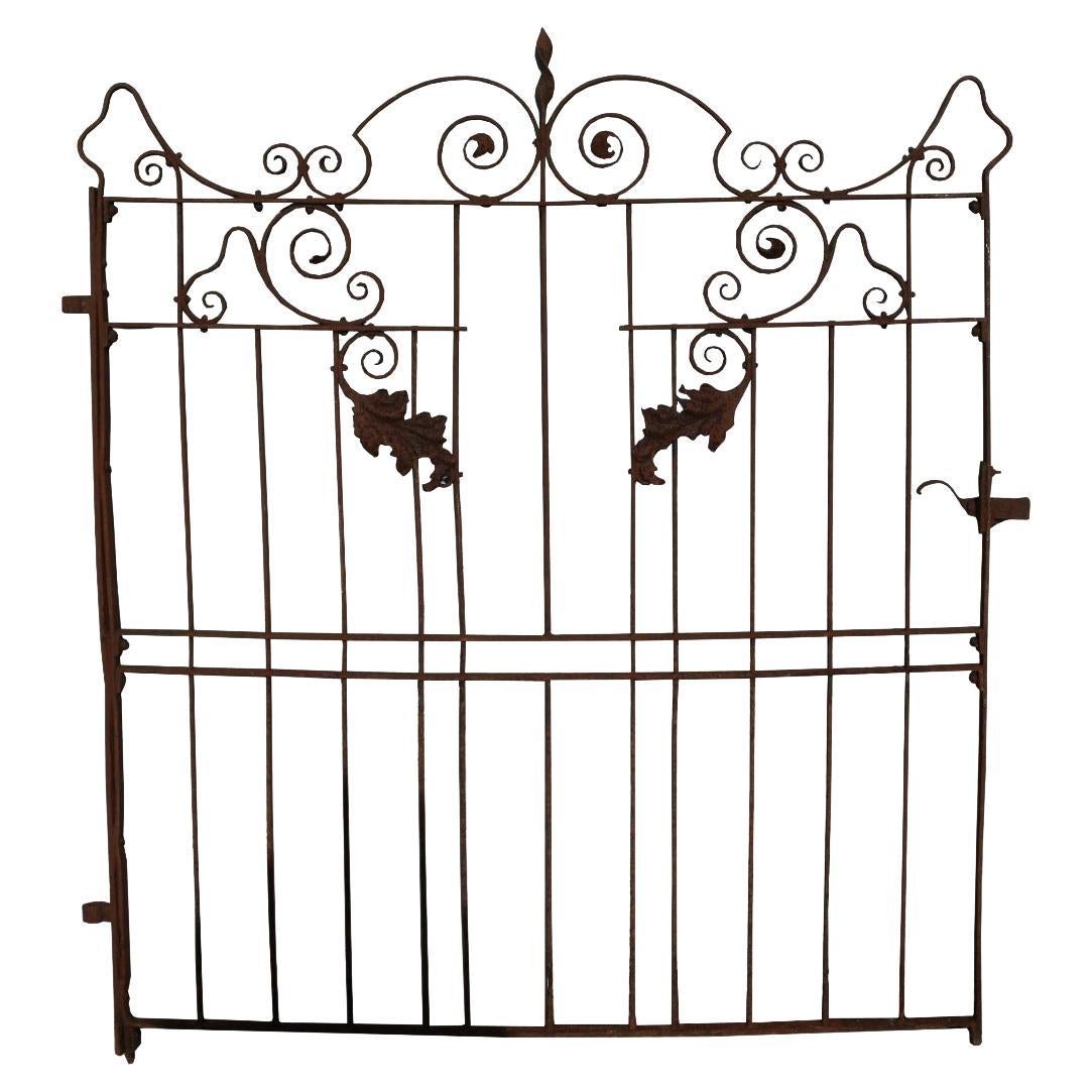 Reclaimed Wrought Iron Garden Gate