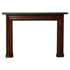 Antique Hardwood Bolection Fire Mantel