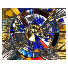 Patrick Reyntiens (B.1925) Vidriera moderna