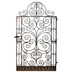 Reclaimed Wrought Iron Pedestrian Gate