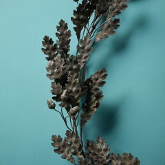 19th Century Copper Neoclassical Wreath Frame