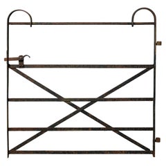Antique Georgian Period Strapwork Style Garden Gate