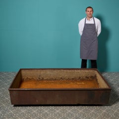 Large Reclaimed Rectangular Cast Iron Trough
