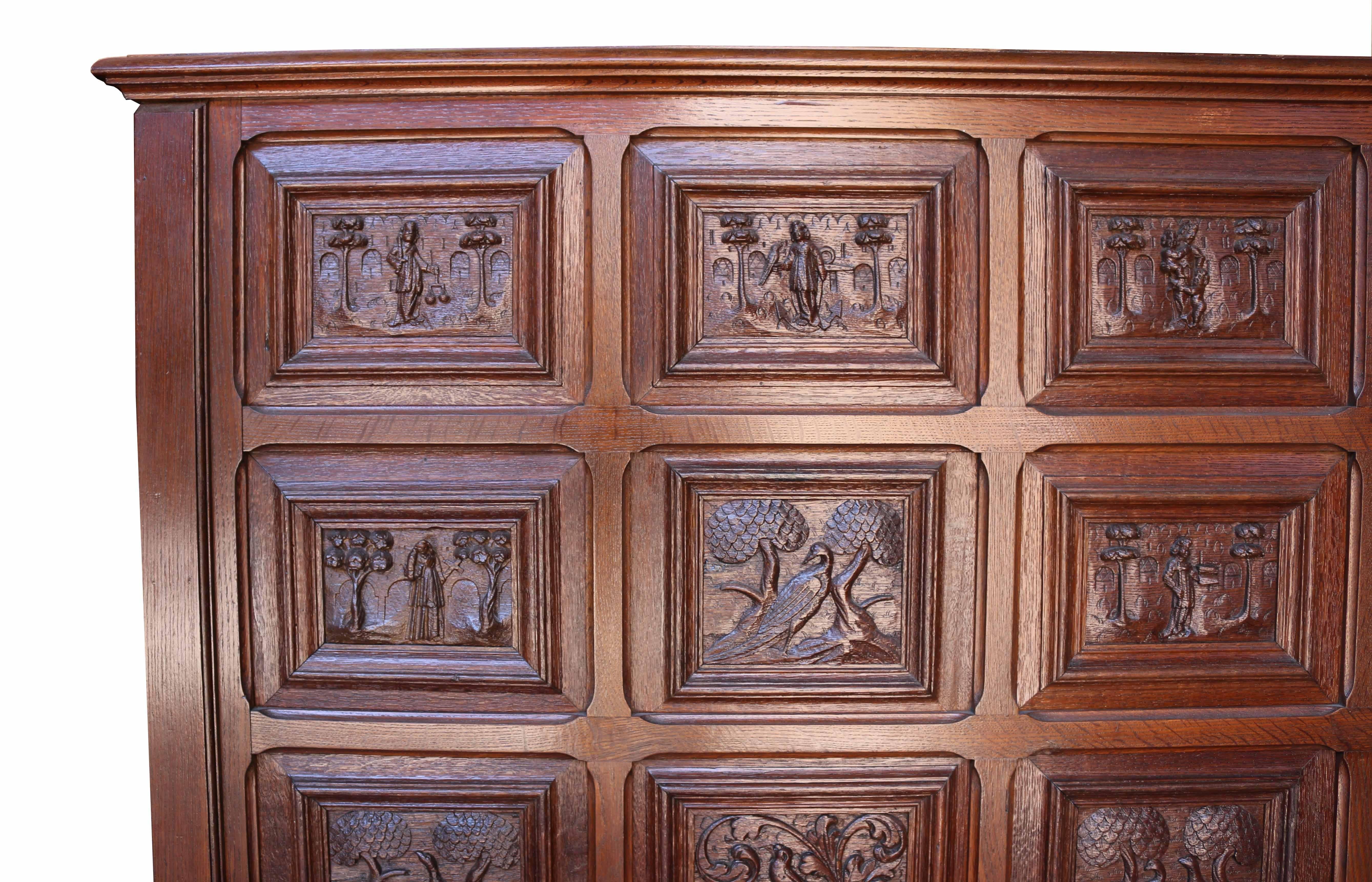 antique wood wall panels