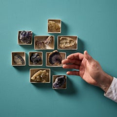 Collection of 9 British Minerals including Fluorites & Blue John